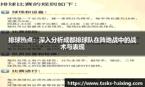 排球热点:深入分析成都排球队在阵地战中的战术与表现
